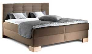 Americká postel boxspring s úložným prostorem VIANA