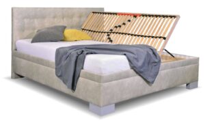 Zvýšená čalouněná postel Laterna
