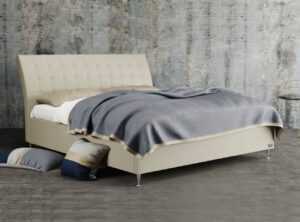 Luxusní čalouněná postel FRANCESCA