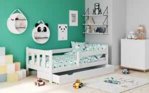 Halmar Halmar Bílá dětská postel MARINELLA 90 x 160 cm
