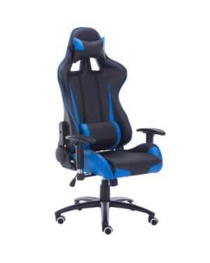 ADK TRADE ADK TRADE Černá kancelářská židle ADK Runner s modrými prvky