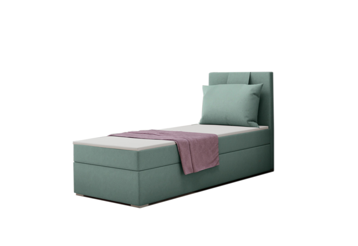 Expedo Čalouněná postel boxspring MIRANDA + vrchní matrace
