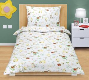 veratex Povlečení bavlněné Junior berušky - dětský motiv 140x200
