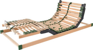 Lamelový polohovací rošt Ahorn Portoflex FLAT Motor s kabelovým ovládáním Rozměr: 80x200 cm