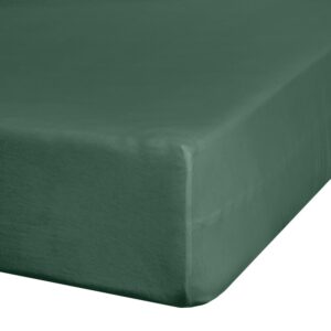 ArtFir Dvoulůžková prostěradlo JERSEY 3 | tmavě zelená 180 x 200 cm