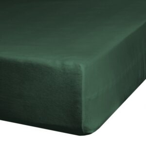 ArtFir Jednolůžková prostěradlo JERSEY D91 | zelená 120 x 200 cm
