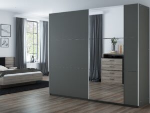 ArtStol Šatní skříň BASTIA 250 | šedá