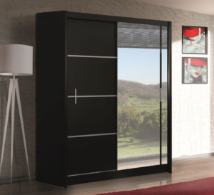 ArtStol Šatní skříň VISTA 150 | černá