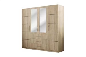 ArtStol Šatní skříň BALI D4 | dub sonoma 196 cm