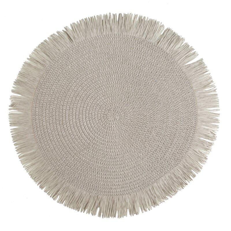 ArtFir Prostírání BOHO 1 | šedá 38 cm