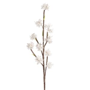 ArtFir Umělý květ FLORE 557 | bílá 82 cm