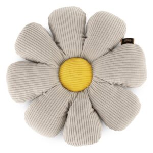 ArtFir Polštář FLOWER 40 | béžová 37 cm