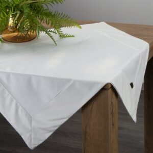 ArtFir Ubrus VELVET | bílá 85 x 85 cm