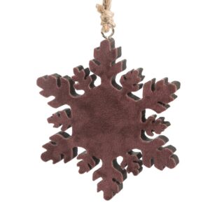 ArtFir Vánoční dekorace STAR 86 | bordó 12 cm