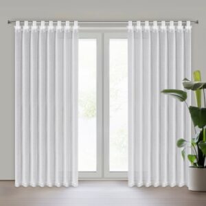 ArtFir Záclona ALEXANDRA PU | bílá 140 x 250 cm