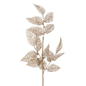 ArtFir Vánoční větvička 76 | zlatá 65 x 20 cm