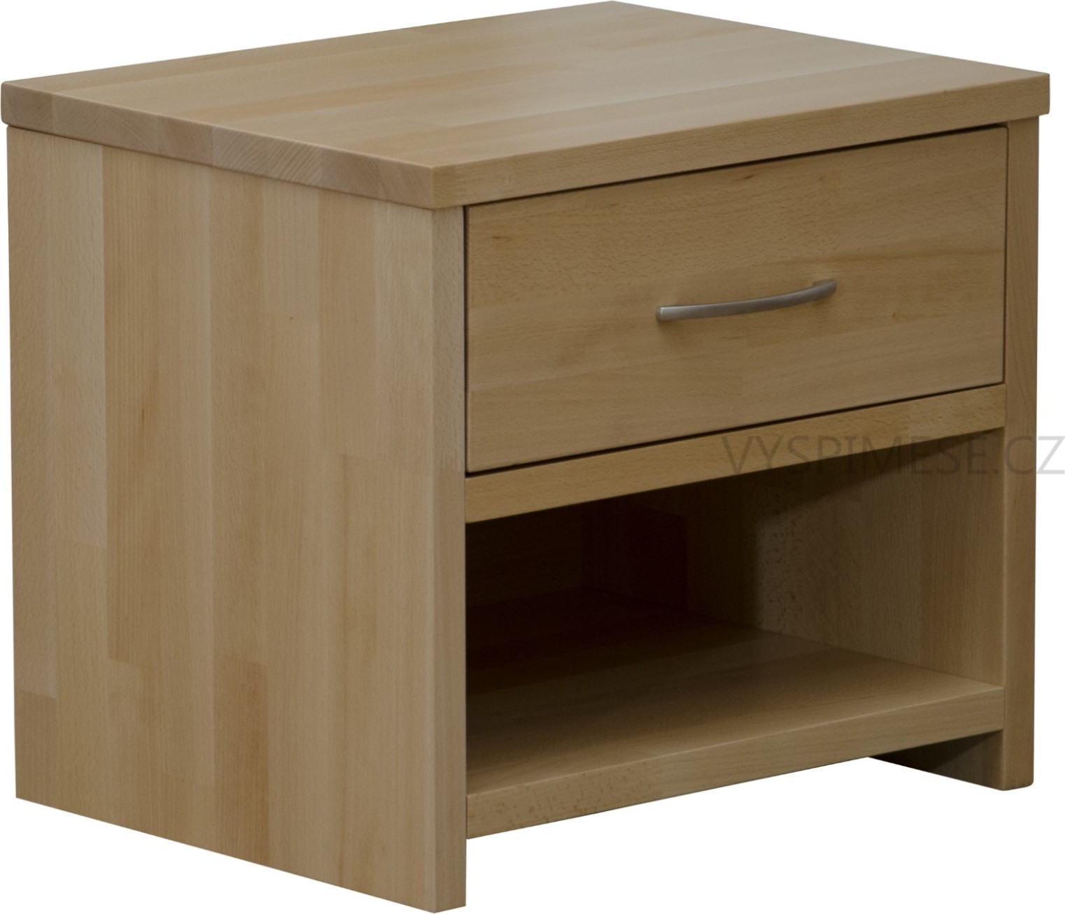 Purtex noční stolek jedna zásuvka Obi Materiál: Dub