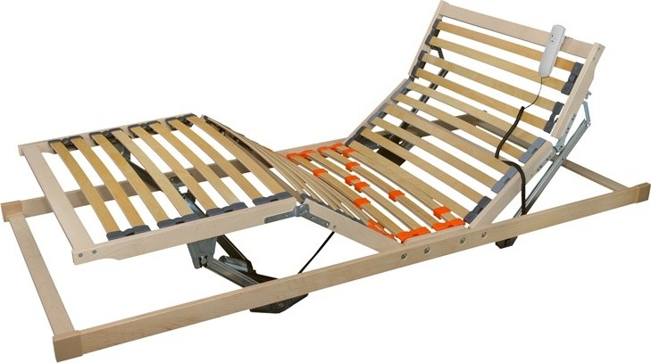 Lamelový polohovací rošt Tropico Double Expert moto Rozměr: 80x200 cm