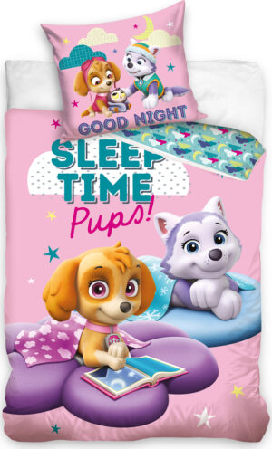 Greno Povlečení do postýlky 100x135+40x60 Paw Patrol dobrou noc