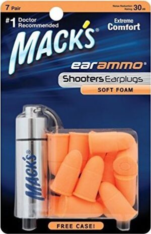 Mack´s Špunty do uší na střílení Mack's Ear Ammo Množství: 1 pár