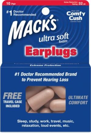Mack´s Špunty do uší Mack's Ultra Soft Množství: 1 pár