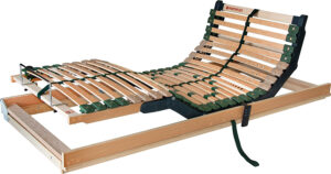 Kombinovaný výklopný lamelový rošt Ahorn Portoflex Motor flat Kombi P levý s bezšňůrovým ovládáním Rozměr: 80x200 cm