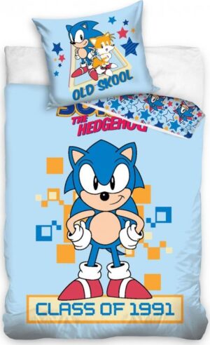 Greno Dětské povlečení 140x200 + 70x90 Sonic