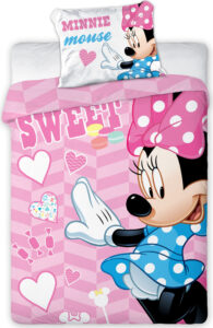 Greno Povlečení do postýlky 100x135+40x60 Sweet Minnie