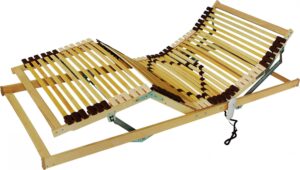 Lamelový polohovací rošt Purtex Sirius Natur Motor T12 bezdrátový Rozměr: 80x190 cm