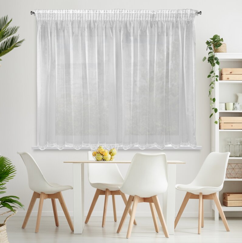 ArtFir Záclona ELIZA P | bílá 300 x 145 cm