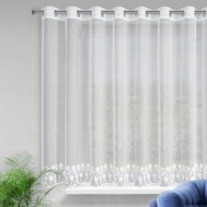 ArtFir Záclona SADÍ K | bílá 300 x 150 cm