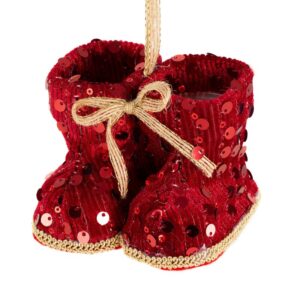ArtFir Vánoční dekorace 319A | červená 10 x 7 cm