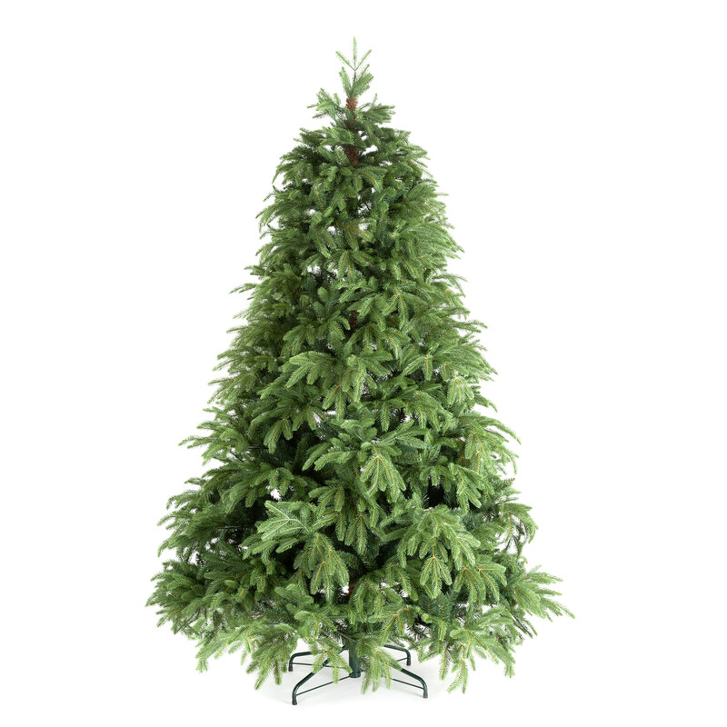 ArtFir Vánoční stromek 3D 15A | zelená 210 cm