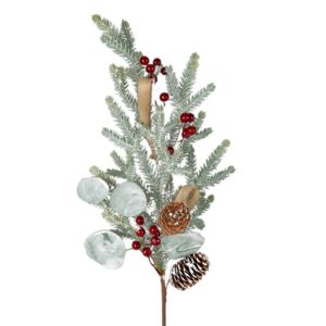 ArtFir Vánoční větvička 172 | zelená 20 x 58 cm