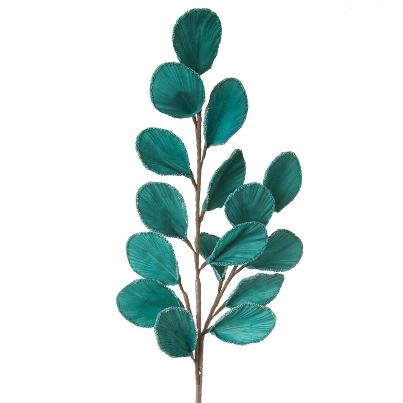 ArtFir Umělý květ FLORE 733 | tyrkysová 100 cm