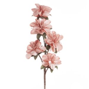 ArtFir Umělý květ FLORE 741 | růžová 62 cm
