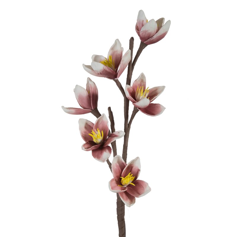 ArtFir Umělý květ FLORE 519 | tmavě růžová 70 x 26 cm