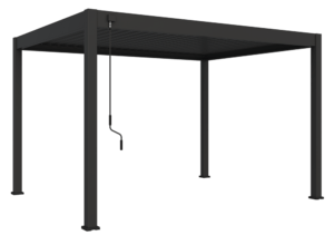 ArtRoja Bioklimatická hliníková pergola INTRO NEO volně stojící | antracit 3 x 4 m