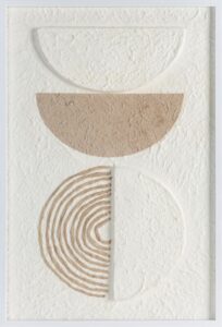 ArtFir Obraz ART 600 | bílá/béžová 40 x 60 cm