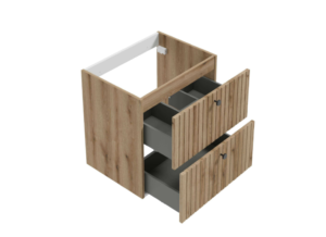 ArtDef Skříňka pod umyvadlo RIETTI OAK EVOKE D60 | 60 cm