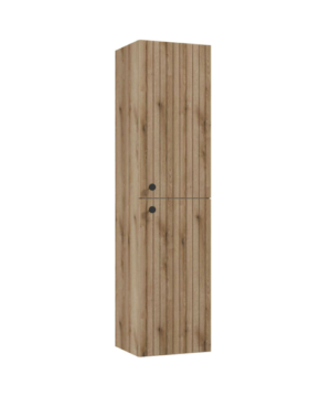 ArtDef Vysoká skříňka do koupelny RIETTI OAK EVOKE C35