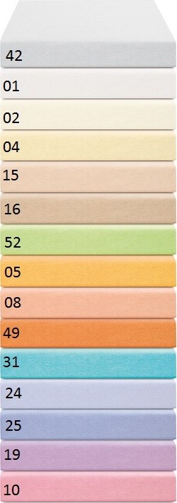 BabyMatex Prostěradlo jersey Baby Matex s gumou Rozměr: 60x120 cm