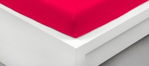 Greno Classic froté prostěradlo 100x200 červené 030