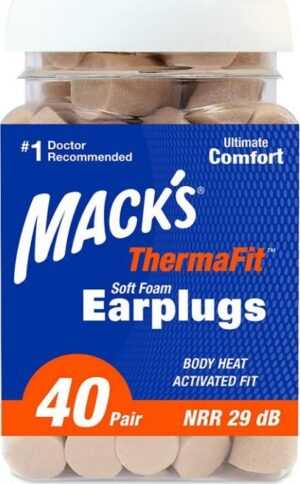 Mack´s Špunty do uší Mack's ThermaFit™ - 40 párů