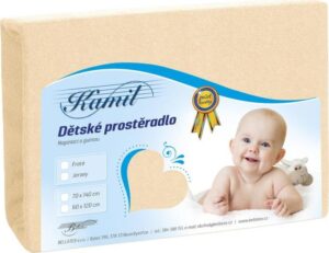 veratex Dětské jersey prostěradlo citrus 70x140 cm