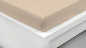 Greno Bambusové froté prostěradlo 100x200 béžové