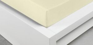Greno Classic jersey prostěradlo 160x200 krémová 008