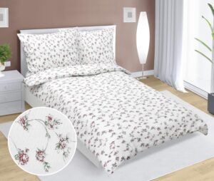 veratex Povlečení krepové pnoucí růže 140x200