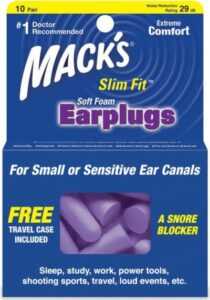 Mack´s Špunty do uší na spaní Mack's Slim Fit™ Množství: 1 pár