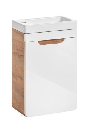ArtCom Koupelnová skříňka s umyvadlem ARUBA White U40/1 | 40 cm